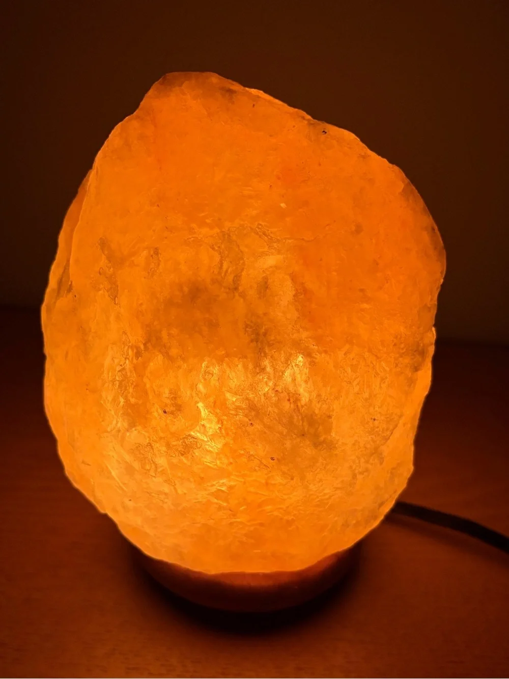 Himalayan Salt Lamp - Warm Amber Glow